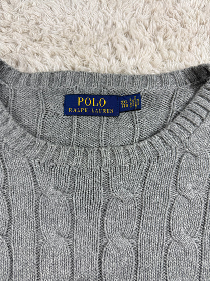 Polo Ralph Lauren Cable-Knit Sweater Grau (XXL)