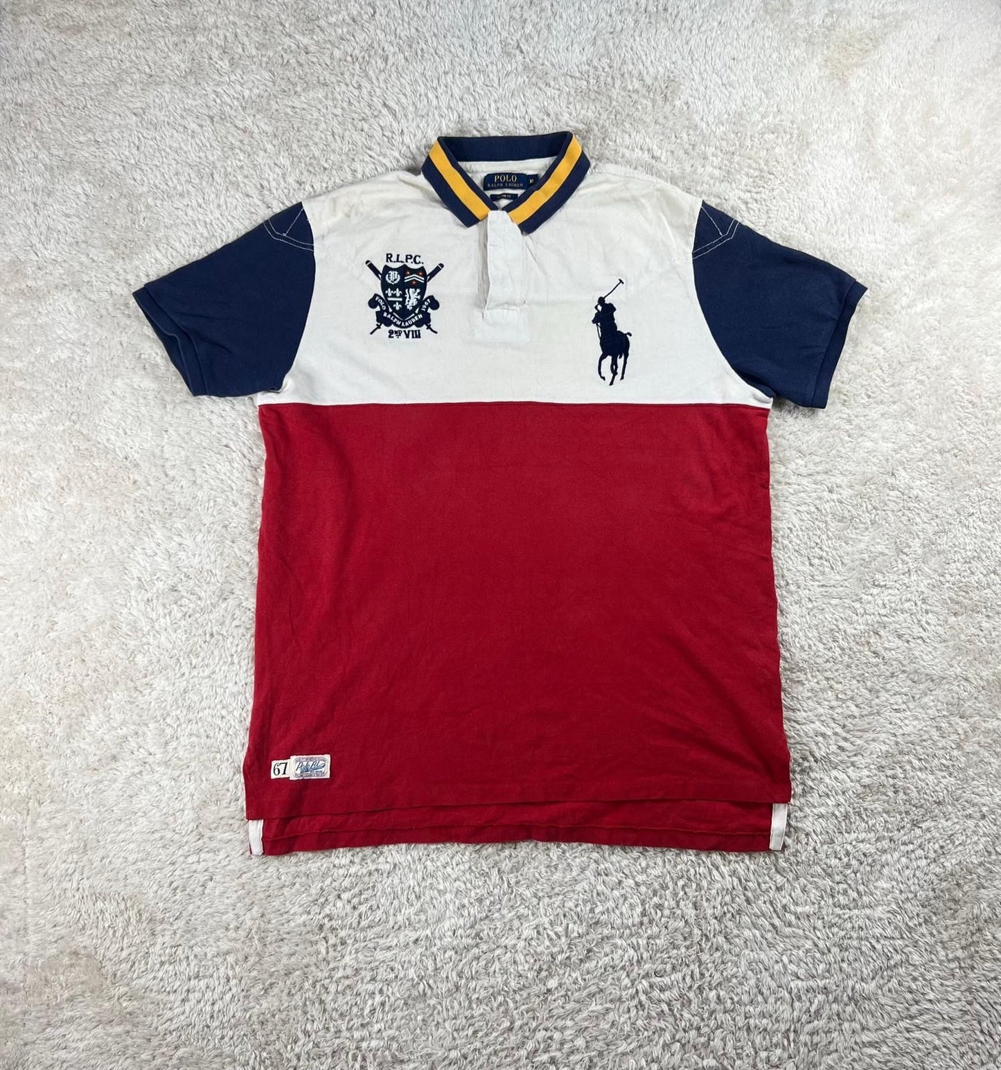 Polo Ralph Lauren Rugby Poloshirt – Vintage Style (XL)